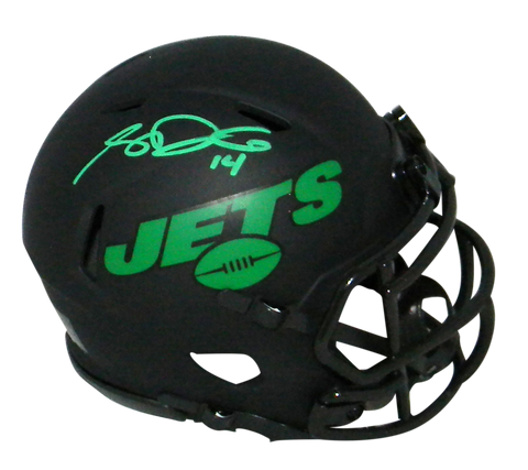 SAM DARNOLD AUTOGRAPHED SIGNED NEW YORK JETS ECLIPSE SPEED MINI HELMET BECKETT