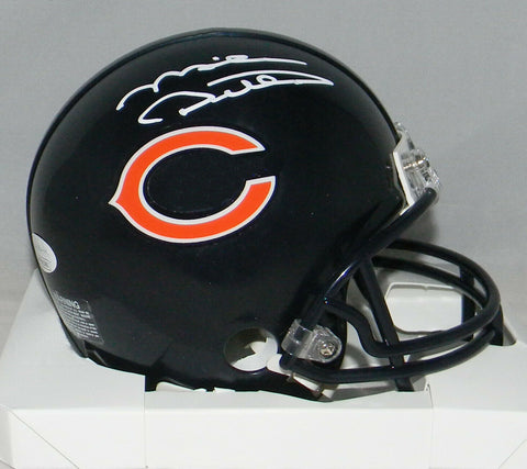 MIKE DITKA SIGNED AUTOGRAPHED CHICAGO BEARS MINI HELMET JSA