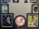 FRAMED NEW YORK YANKEES TINO MARTINEZ AUTOGRAPHED SIGNED JERSEY PSA DNA