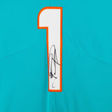 Tua Tagovailoa Miami Dolphins Signed Aqua Nike Limited Jersey Fanatics