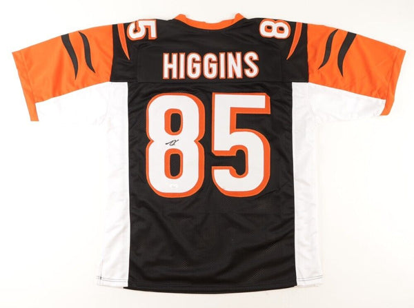 Tee Higgins Signed Cincinnati Bengals Black Jersey (JSA COA) Clemson Tiger  W.R.