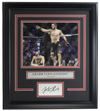 Khabib Nurmagomedov Framed 8x10 Photo w/Laser Engraved Signature