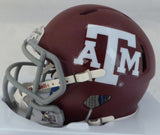 JOHNNY MANZIEL AUTOGRAPHED TEXAS A&M MAROON MINI HELMET HEISMAN BECKETT 130341