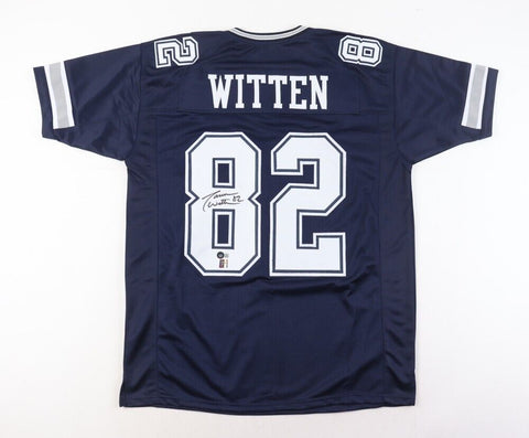 Jason Witten Signed Dallas Cowboys Jersey (Beckett) Most Games played /Tight End