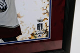 Gabe Landeskog Signed 16x20 Holding Cup Inscribed Frame Fanatics COA