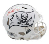 Rob Gronkowski Signed Tampa Bay Buccaneers Speed Authentic STS 3 NFL Helmet
