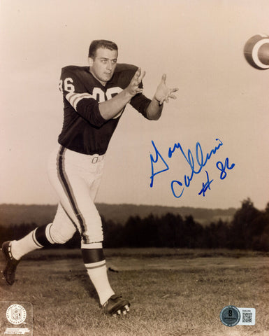 Gary Collins Autographed Cleveland Browns 8x10 Photo Beckett 45515