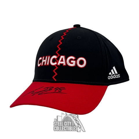 Connor Bedard Autographed Chicago Reverse Retro Adidas Hat - Fanatics