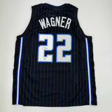 Autographed/Signed Franz Wagner Orlando Black Basketball Jersey Beckett BAS COA