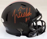 JUSTIN FIELDS AUTOGRAPHED OHIO STATE ECLIPSE SPEED MINI HELMET BECKETT 189796