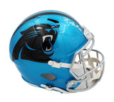 Xavier Leggette Signed Carolina Panthers Speed Full Size Flash NFL Helmet