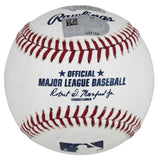 Rockies Zac Veen Authentic Signed Oml Baseball w/ Case MLB & Fanatics