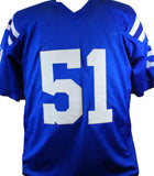 Kwity Paye Autographed Blue Pro Style Jersey- Beckett W Hologram *Black