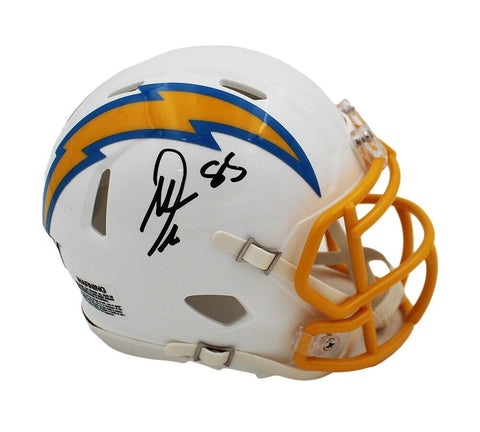 Antonio Gates Signed Los Angeles Chargers Speed NFL Mini Helmet