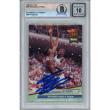 Shaq O'neal Autographed 1992 Fleer Ultra #328 Trading Card Beckett 43067