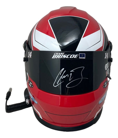 Chase Briscoe Signed NASCAR Mahindra Full Size Replica Racing Helmet BAS