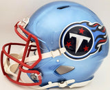 RYAN TANNEHILL AUTO TITANS FLASH BLUE FULL SIZE AUTHENTIC HELMET BECKETT 197141