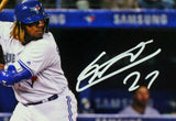 Vladimir Guerrero Jr. Autographed Toronto Blue Jays 8x10 Batting Photo- JSA Auth