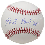 Michael Nelson Trout Signed Full Name MLB Baseball MLB Holo+BAS LOA A48357 38734