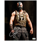 Tom Hardy Autographed 2012 The The Dark Knight Rises Bane Scene 8x10 Photo