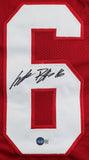 Treylon Burks Signed Arkansas Razorbacks Jersey (Beckett) Tennessee Titans WR