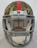 ELI MANNING SIGNED NEW YORK GIANTS F/S CAMO SPEED AUTHENTIC HELMET