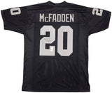 OAKLAND RAIDERS DARREN MCFADDEN AUTOGRAPHED BLACK JERSEY PSA/DNA STOCK #229983