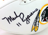 Mark Rypien Autographed Washington Redskins Logo Football- JSA W Long INSC