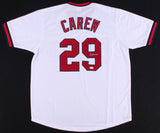 Rod Carew Signed California Angels Jersey (JSA) 18xAll-Star (1967-1984) 1977 MVP