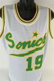 Lenny Wilkens Signed Seattle Supersonics Jersey (JSA COA) 9xNBA All Star / H.O.F