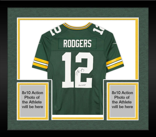 FRMD Aaron Rodgers Packers Signed Green Nike Limited Jersey w/'SB XLV –  Super Sports Center