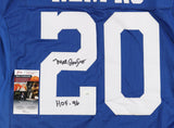 Mel Renfro Signed Cowboys Jersey Inscribed "HOF 96" (JSA COA) 10xPro Bowl D.B.