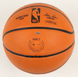 Horace Grant Signed Basketball "4xNBA Champ" (OKAuthentics) Bulls, Magic, Lakers