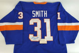 Billy Smith Signed New York Islander Jersey (Steiner COA) 4xStanley Cup Champion