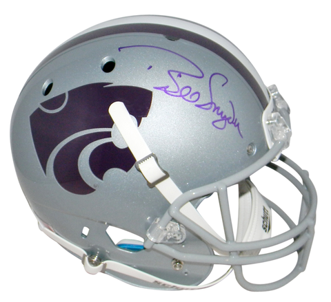 BILL SNYDER AUTOGRAPHED SIGNED KSU KANSAS STATE WILDCATS FULL SIZE HELMET JSA