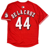 Elly De La Cruz Cincinnati Reds Signed Authentic Nike Red Alternate Jersey BAS
