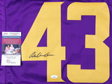 Andrew Van Ginkel Signed Minnesota Vikings Color Rush Jersey (JSA COA)Linebacker