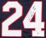 Chris Chelios Signed Team USA Jersey Inscribed HOF 2013 (Beckett COA) Blackhawks