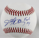 John Rocker Signed Baseball Inscribed "F*ck NY." (JSA COA) Atlanta Braves Closer