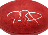 Tom Brady Autographed NFL Leather SB XXXIX Logo Football Fanatics AA0104084