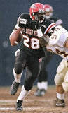 Marshall Faulk Signed San Diego State Aztecs White Jersey (JSA COA) Rams HOF RB