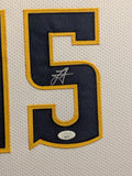 FRAMED DENVER NUGGETS NIKOLA JOKIC AUTOGRAPHED SIGNED JERSEY JSA COA