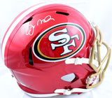 Joe Montana Autographed San Francisco 49ers F/S Flash Speed Helmet - Fanatics