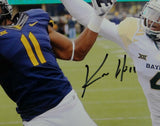 Kevin White Autographed 8x10 West Virginia One Hand Catch Photo - JSA W Auth