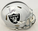 MARCUS ALLEN SIGNED RAIDERS F/S SPEED AUTHENTIC HELMET BECKETT COA