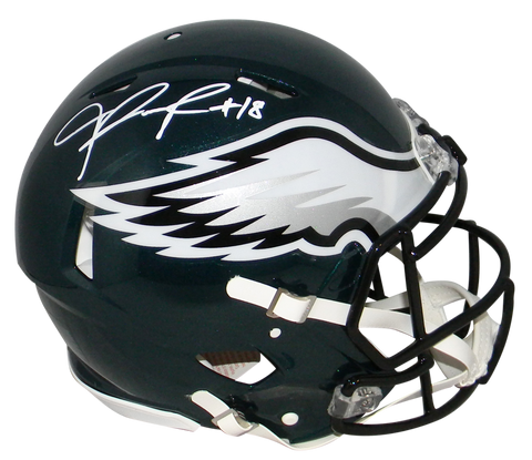 JALEN REAGOR SIGNED PHILADELPHIA EAGLES FULL SIZE SPEED AUTHENTIC HELMET BECKETT