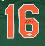 Dwight "Doc" Gooden Signed 1985 St Patrick's Day Green Mets Jersey (JSA COA)