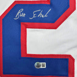 Autographed/Signed Buzz Schneider White USA Miracle On Ice 1980 Jersey BAS COA