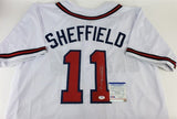 Gary Sheffield Signed Atlanta Braves Jersey (PSA COA) 500 Home Run Club