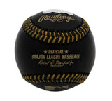 Tyler Matzek Signed Atlanta Braves Rawlings OML Black MLB Baseball